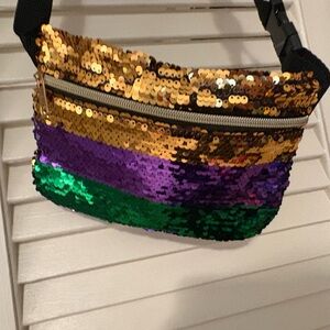 Mardi Gras Sequin Fanny Pack
New